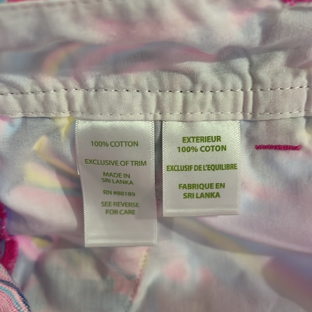 Lilly Pulitzer The Gallahan Multicolor Shorts Size: 6 - Picture 9 of 9